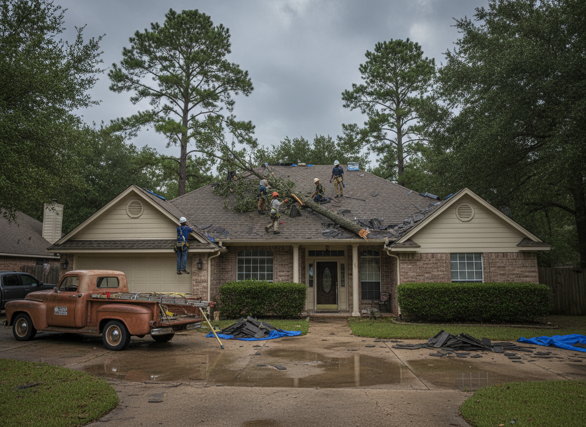 What Affects Roof Repair Costs in Tomball Texas