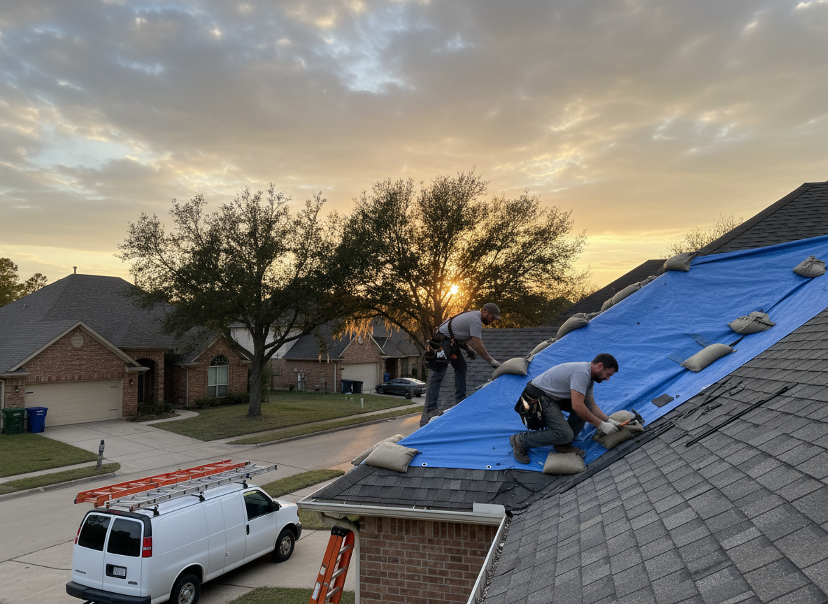 Roof Repair in Klein, TX 77379